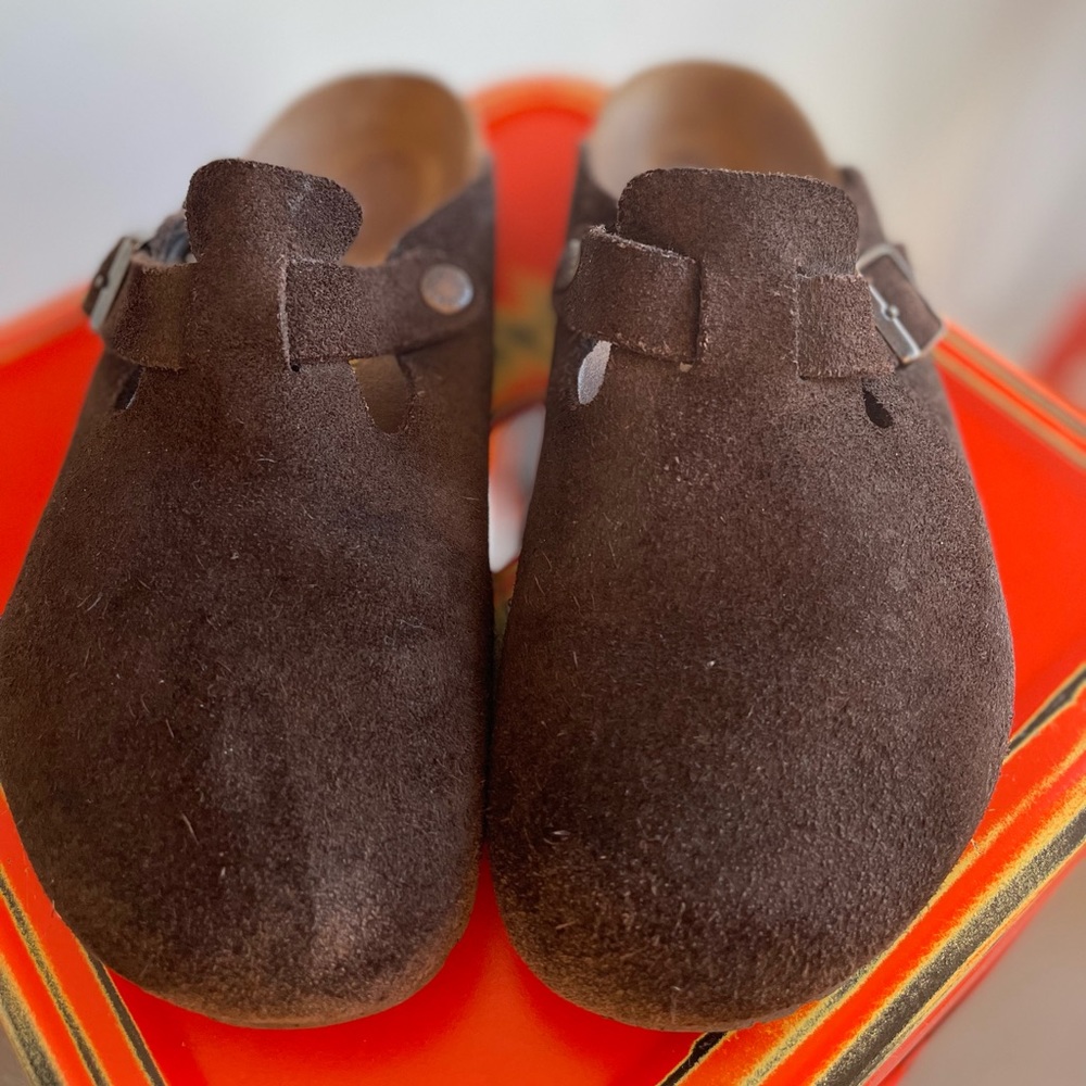 Birkenstock Boston /brown (mocha) suede
